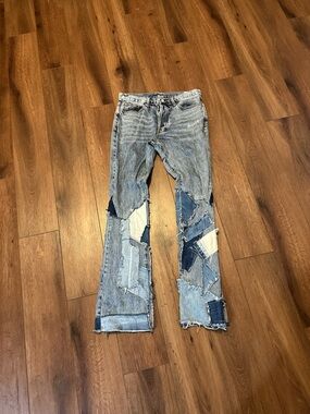 Mnml patched denim